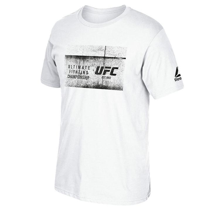 Men's Reebok Ufc Distressed Tee, Size: Xl, White