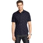 Big & Tall Van Heusen Slim-fit Never Tuck Button-down Shirt, Men's, Size: Xl Tall, Blue