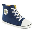 Adult Georgia Tech Yellow Jackets Hight-top Sneaker Slippers, Size: Small, Blue (navy)