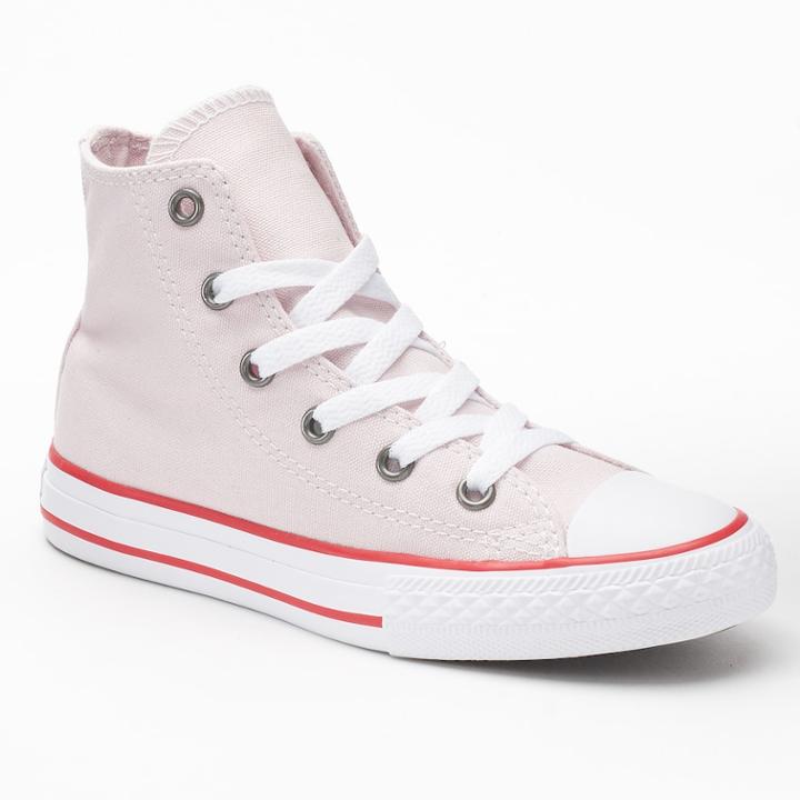 Boys' Converse Chuck Taylor All Star High-top Sneakers, Size: 1, Dark Pink