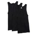 Men's Jockey 3-pk. Classic A-shirt, Size: Large, Black