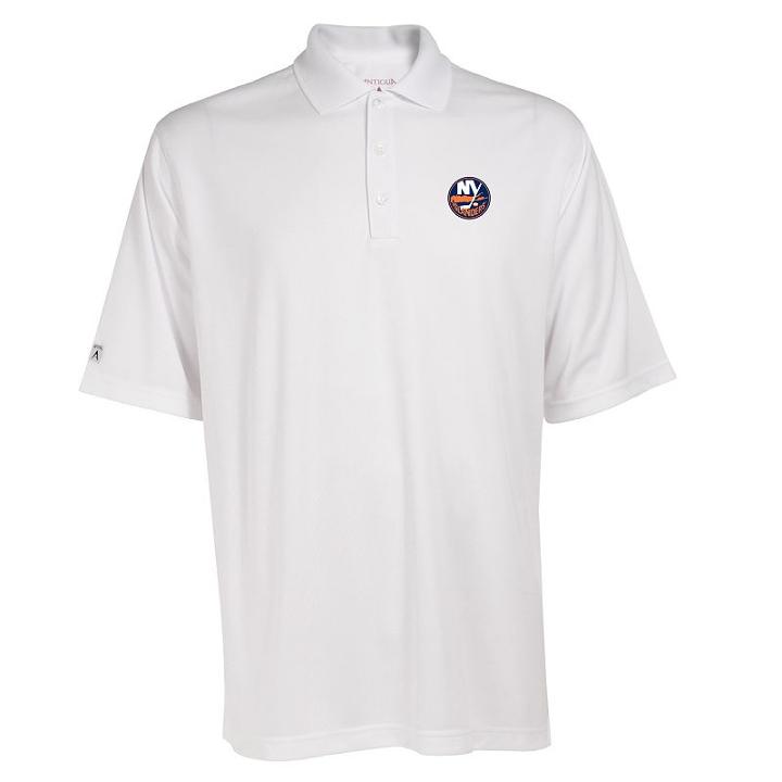 Men's New York Islanders Exceed Performance Polo, Size: Medium, White