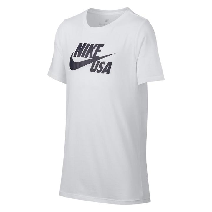 Boys 8-20 Nike Dri-fit Usa Tee, Size: Medium, White