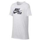 Boys 8-20 Nike Dri-fit Usa Tee, Size: Medium, White
