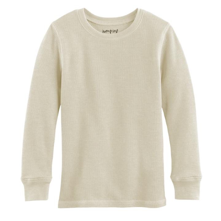 Boys 4-10 Jumping Beans&reg; Solid Thermal Tee, Size: 5, White Oth