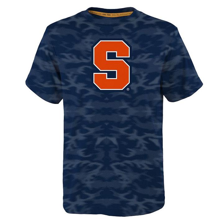Boys 4-7 Syracuse Orange Vector Dri-tek Tee, Size: M 5-6, Blue (navy)
