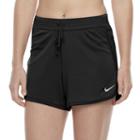 Women's Nike Training Swoosh Mesh Shorts, Size: Small, Grey (charcoal)