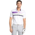 Men's Izod Classic-fit Striped Performance Golf Polo, Size: Xxl, White Oth