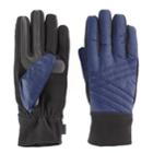 Women's Isotoner Stretch Ottoman Fleece Smartouch Smartdri Tech Gloves, Size: S-m, Blue