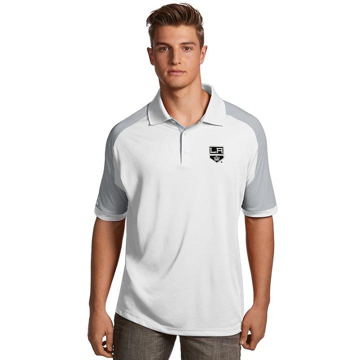 Men's Antigua Los Angeles Kings Century Polo, Size: 3xl, White