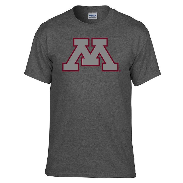 Men's Minnesota Golden Gophers Inside Out Tee, Size: Small, Med Grey