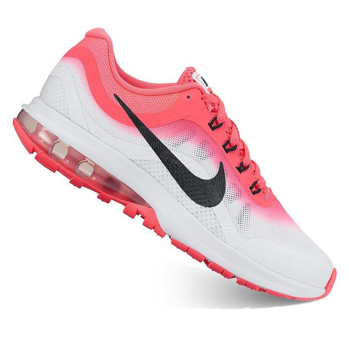 Nike Air Max Dynasty 2 Grade School Girls' Running Shoes, Girl's, Size: 6, Red