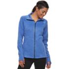 Women's Tek Gear Sweater Fleece Jacket, Size: Small, Med Blue