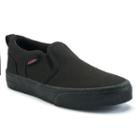 Vans Asher Slip-on Skate Shoes - Girls, Girl's, Size: Medium (1), Black
