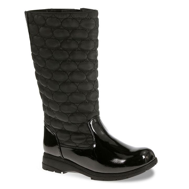 Soft Style By Hush Puppies Paris Women's Quilted Tall Boots, Size: Medium (6.5), Black