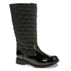 Soft Style By Hush Puppies Paris Women's Quilted Tall Boots, Size: Medium (6.5), Black
