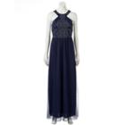 Juniors' Speechless Embellished Formal Dress, Girl's, Size: 5, Blue (navy)