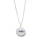 Seattle Seahawks Sterling Silver Locket, Women's, Size: 18