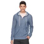 Men's Urban Pipeline Striped Full-zip Hoodie, Size: Medium, Brt Blue