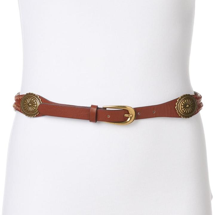 Apt. 9&reg; Western Concho Belt, Women's, Size: Small, Med Brown