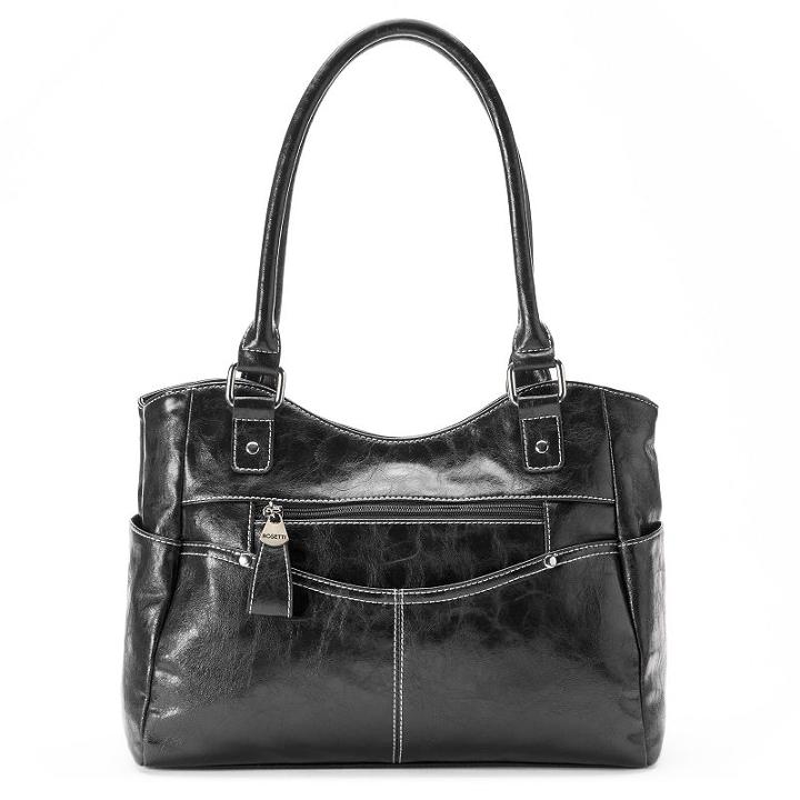 Rosetti Tip Top Satchel, Women's, Black