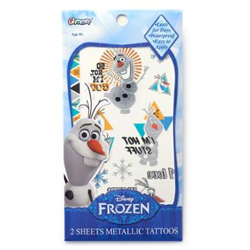 Disney's Frozen Olaf Watercolor Tattoos ()