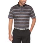 Men's Grand Slam On Course Striped Golf Polo, Size: Xl, Oxford