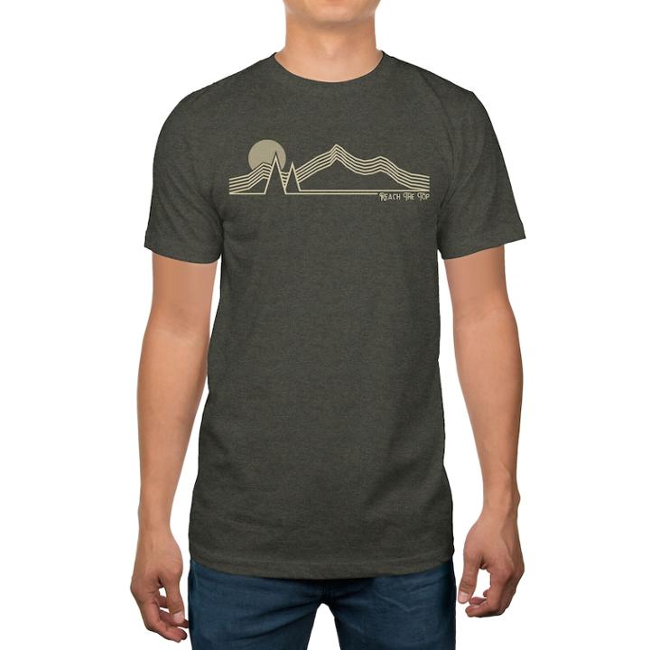 Men's Sonoma Goods For Life&trade; Reach The Top Graphic Tee, Size: Medium, Red Overfl