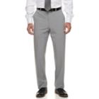 Men's Croft & Barrow&reg; Classic-fit Stretch No-iron Dress Pants, Size: 34x32, Med Grey