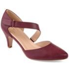 Journee Collection Journee Collection Tillis Women's D'orsay Pumps, Size: Medium (7.5), Red