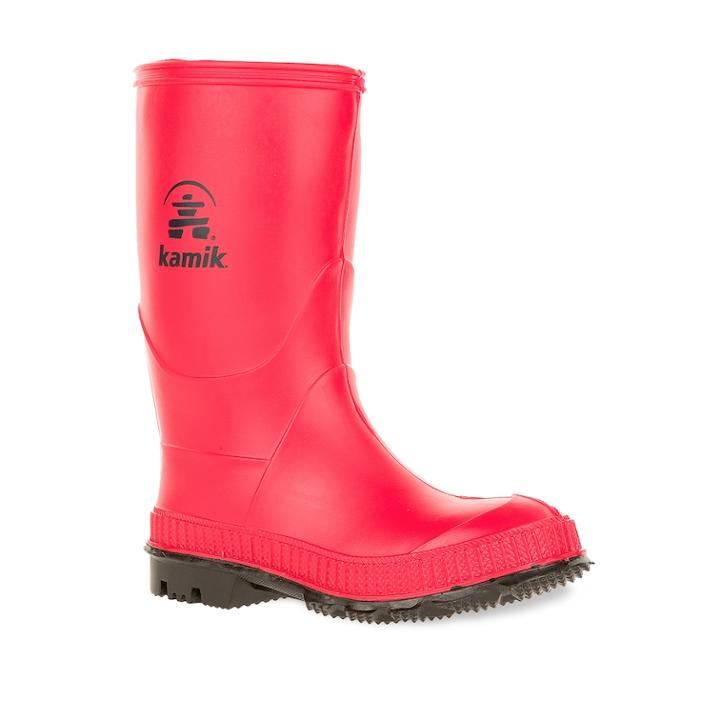 Kamik Stomp Toddler Unisex Boys' / Girls' Rainboots, Size: 10 T, Red