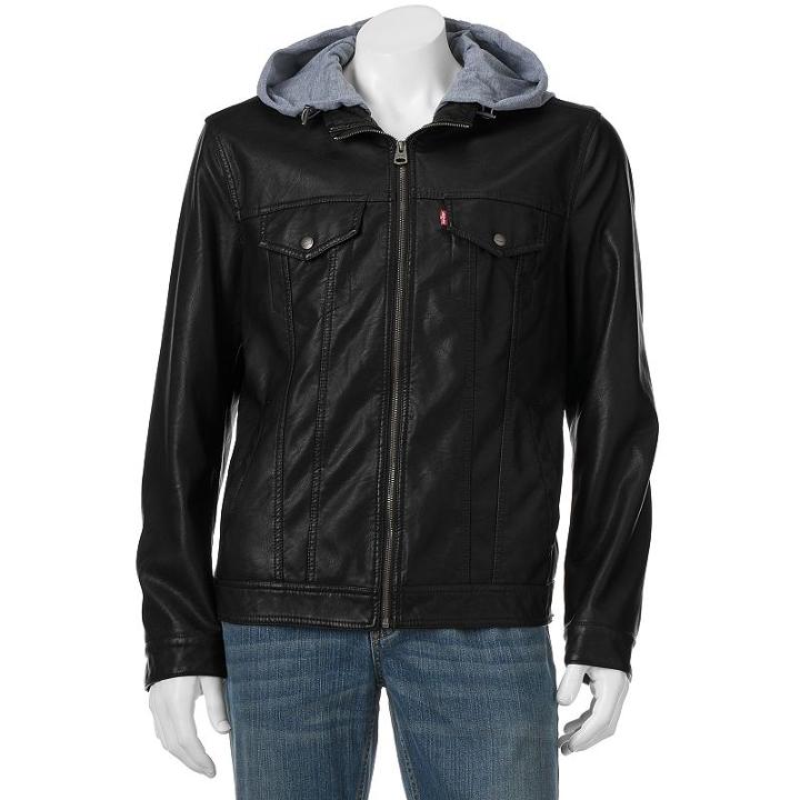 Men's Levi's&reg; Trucker Jacket, Size: Xxl, Black