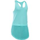Girls 7-16 Under Armour Studio Tank Top, Size: Xl, Red Overfl