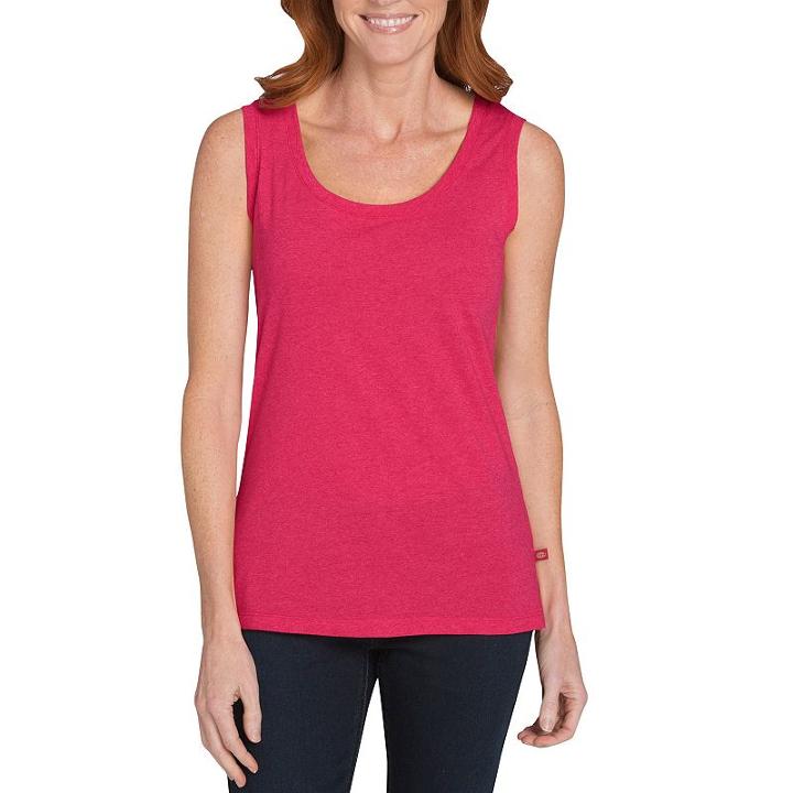 Women's Dickies Scooped Neck Tank, Size: Small, Ovrfl Oth