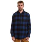 Men's Stanley Classic-fit Plaid Flannel Button-down Shirt, Size: Small, Blue