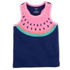 Girls 4-8 Carter's Watermelon Tank Top, Size: 4-5, Blue