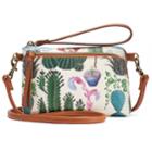 T-shirt & Jeans Convertible Crossbody Bag, Women's, White