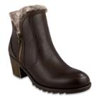 London Fog Gamer Women's Ankle Boots, Size: Medium (9), Brown