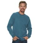 Men's Croft & Barrow&reg; Classic-fit Easy-care Fleece Pullover, Size: Xl, Dark Blue