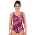 Women's Dolfin Moderate Scoopback One-piece Swimsuit, Size: 20 Comp, Med Blue