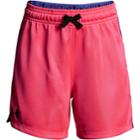 Girls 7-16 Under Armour Soccer Shorts, Size: Small, Penta Pink Black