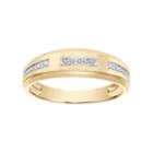 Lovemark 10k Gold Certified Diamond Accent His & Hers Wedding Ring Set, Women's, Size: 7, White