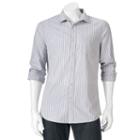 Men's Sonoma Goods For Life&trade; Modern-fit Poplin Button-down Shirt, Size: Medium, Grey Other