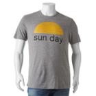 Big & Tall Sonoma Goods For Life&trade; Sun Day Tee, Men's, Size: Xxl Tall, Grey
