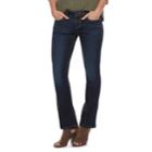 Petite Sonoma Goods For Life&trade; Slim Bootcut Jeans, Women's, Size: 2 Petite, Blue