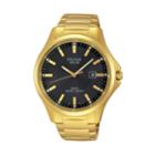 Pulsar Men's Business Stainless Steel Solar Watch, Gold