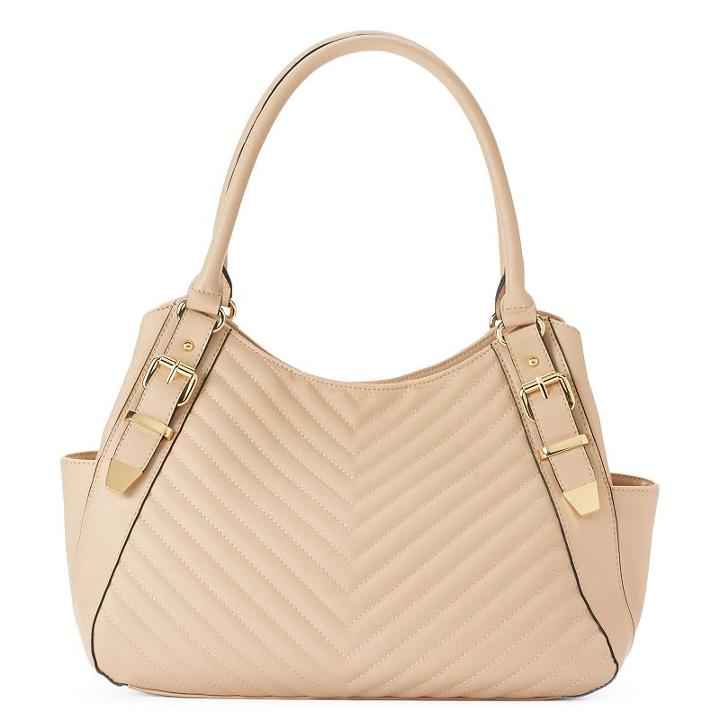 Apt. 9&reg; Brooklyn Quilted Shopper, Women's, Light Pink