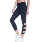 Women's Gaiam Willa Wide Strap Capri Leggings, Size: Xl, Oxford