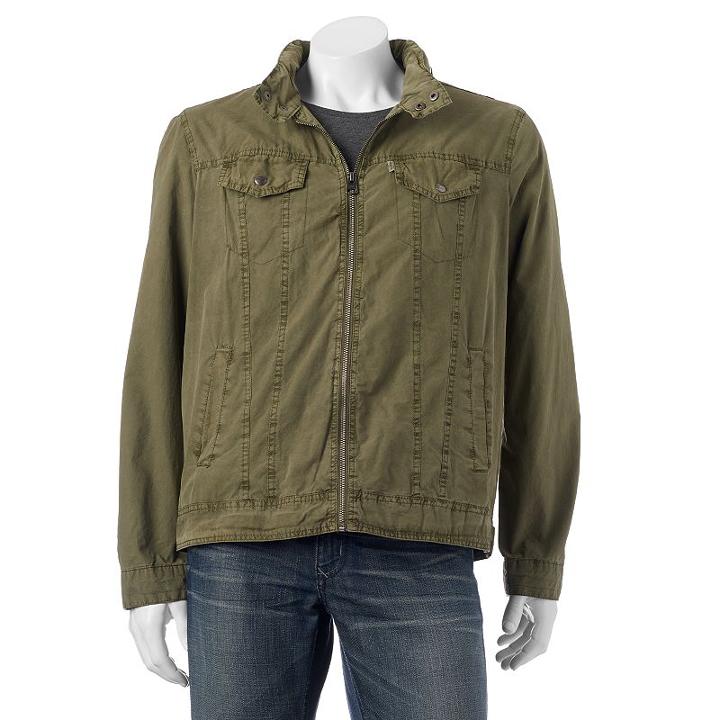 Men's Levi's&reg; Bomber Jacket, Size: Xxl, Dark Green