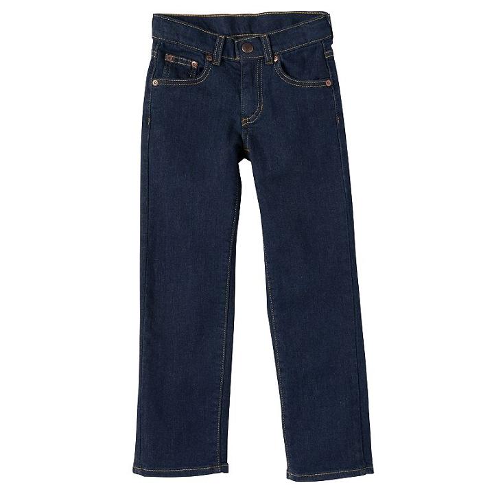 Boys 4-7x Sonoma Goods For Life&trade; Straight-leg Stretch Jeans, Boy's, Size: 4, Med Blue